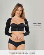 Stage 1 post-surgical long sleeve arm shaper