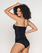 Latex-free sculpting waist cincher