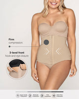 Latex-free sculpting waist cincher#color_802-nude