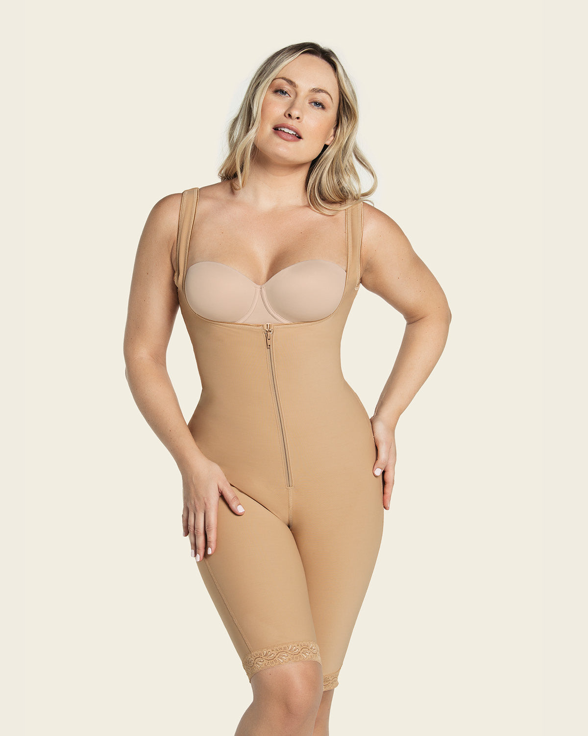Sculpting Body And Thigh Shaper (Adjustable Straps) Leonisa Canada