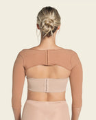 Stage 1 post-surgical long sleeve arm shaper with back closure