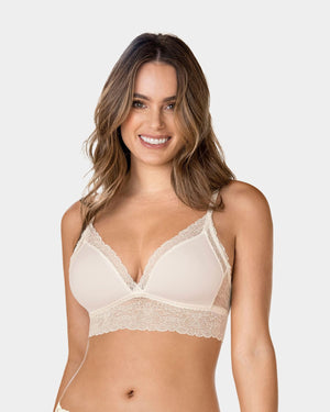 Soft lace wireless multiway bralette#color_253-ivory
