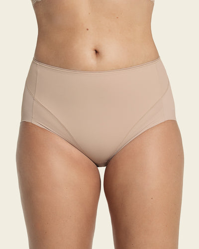 High-cut seamless shaper panty#color_802-nude