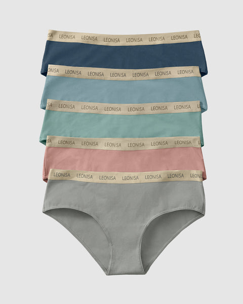 5-Pack Cotton Blend Hipster Panties#color_s06-light-blue-navy-blue-green-gray-pink