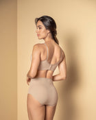 Comfy compression hi-waist brief panty