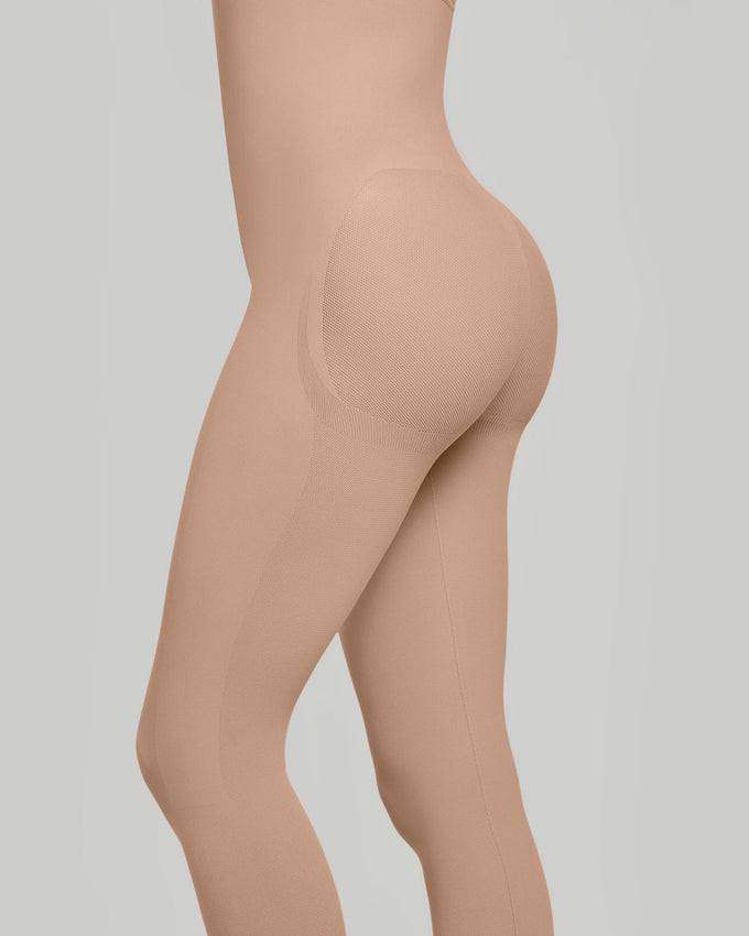 Stage 2 post-surgical ankle length bodysuit#color_852-soft-natural